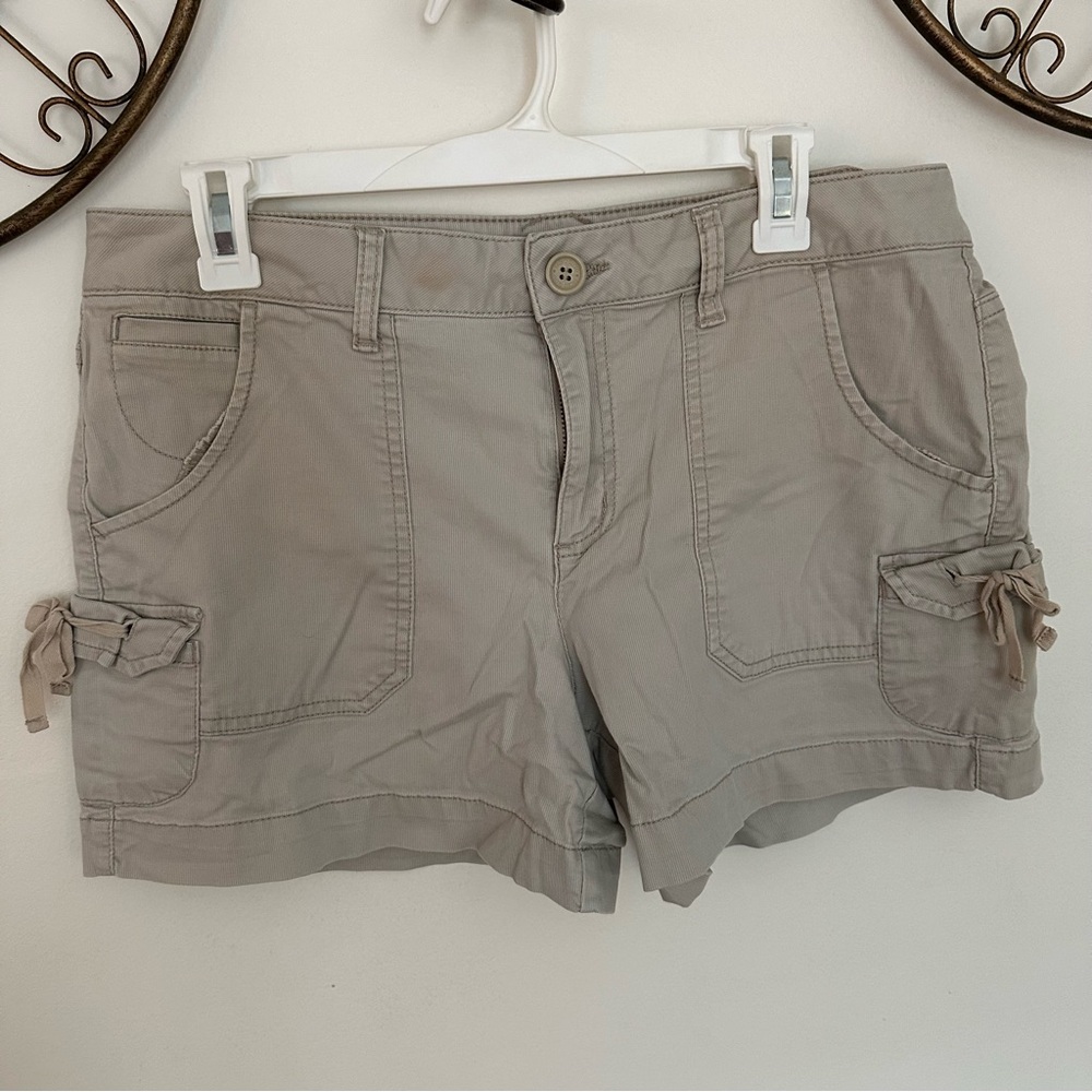 Vintage 90s Y2k Faded Glory Cargo Mini Shorts